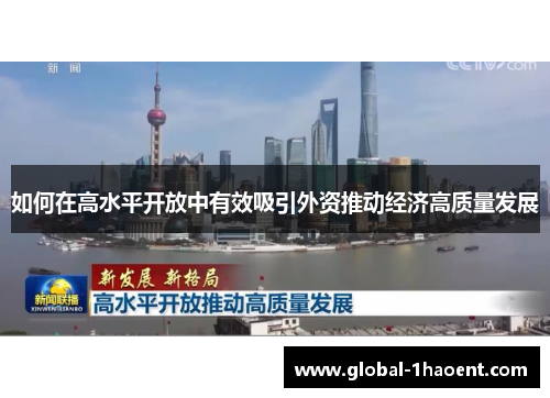 如何在高水平开放中有效吸引外资推动经济高质量发展